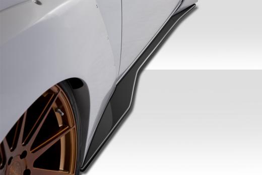 Duraflex Circuit Side Splitters 08-up Dodge Challenger - Click Image to Close